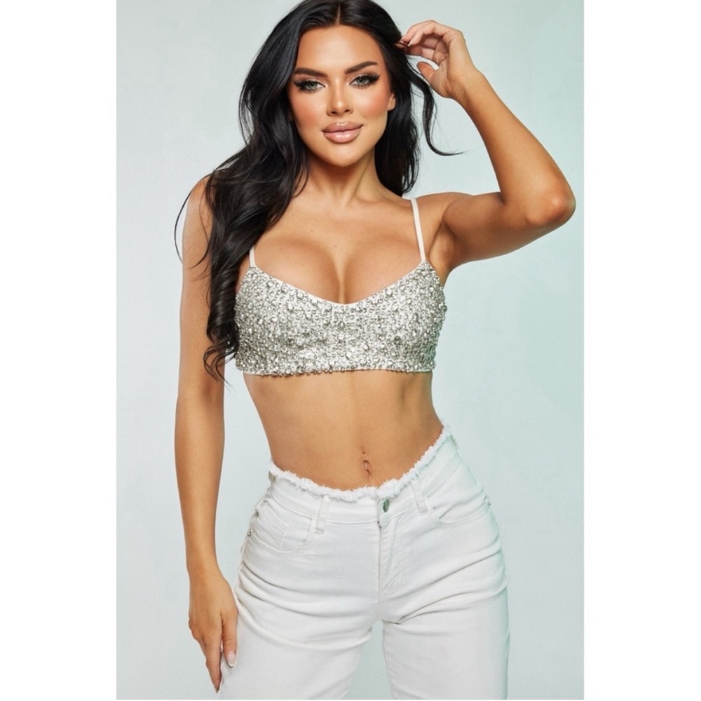 Rhinestone Bralette